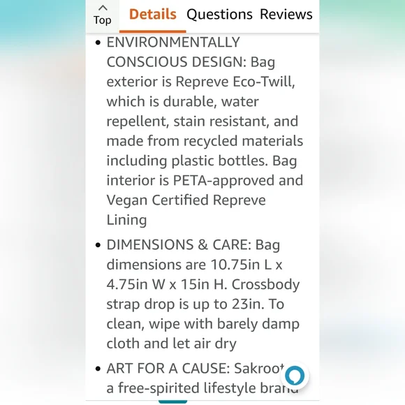 Sakroots Backpack - Picture 5 of 9